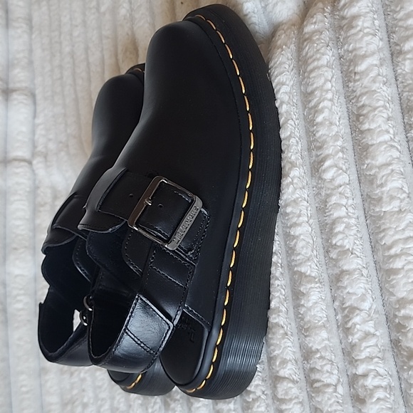 Black Dr. Martens Jorge II Mules - Picture 3 of 7